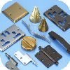 Various door hardware 